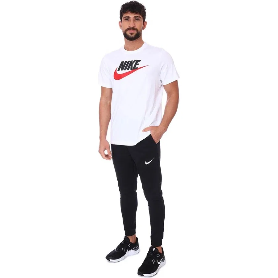 Футболка мужская с принтом Icon Future Tee Nike, Белый — фото 3