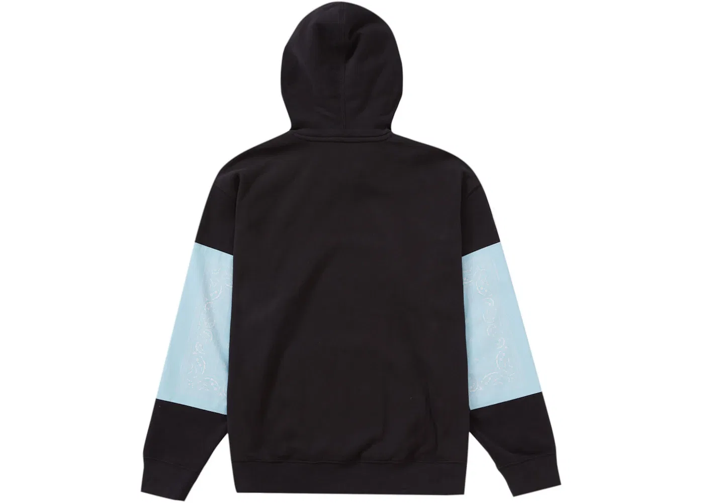 Мужская худи с длинным рукавом Supreme The North Face Bandana Hooded Sweatshirt, Black — фото 2