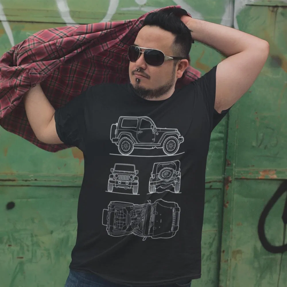 Мужская футболка с принтом Rubicon Ofmtees, Navy — фото 4
