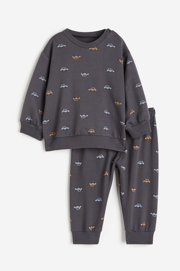 

Комплект из двух толстовок H&M, серый