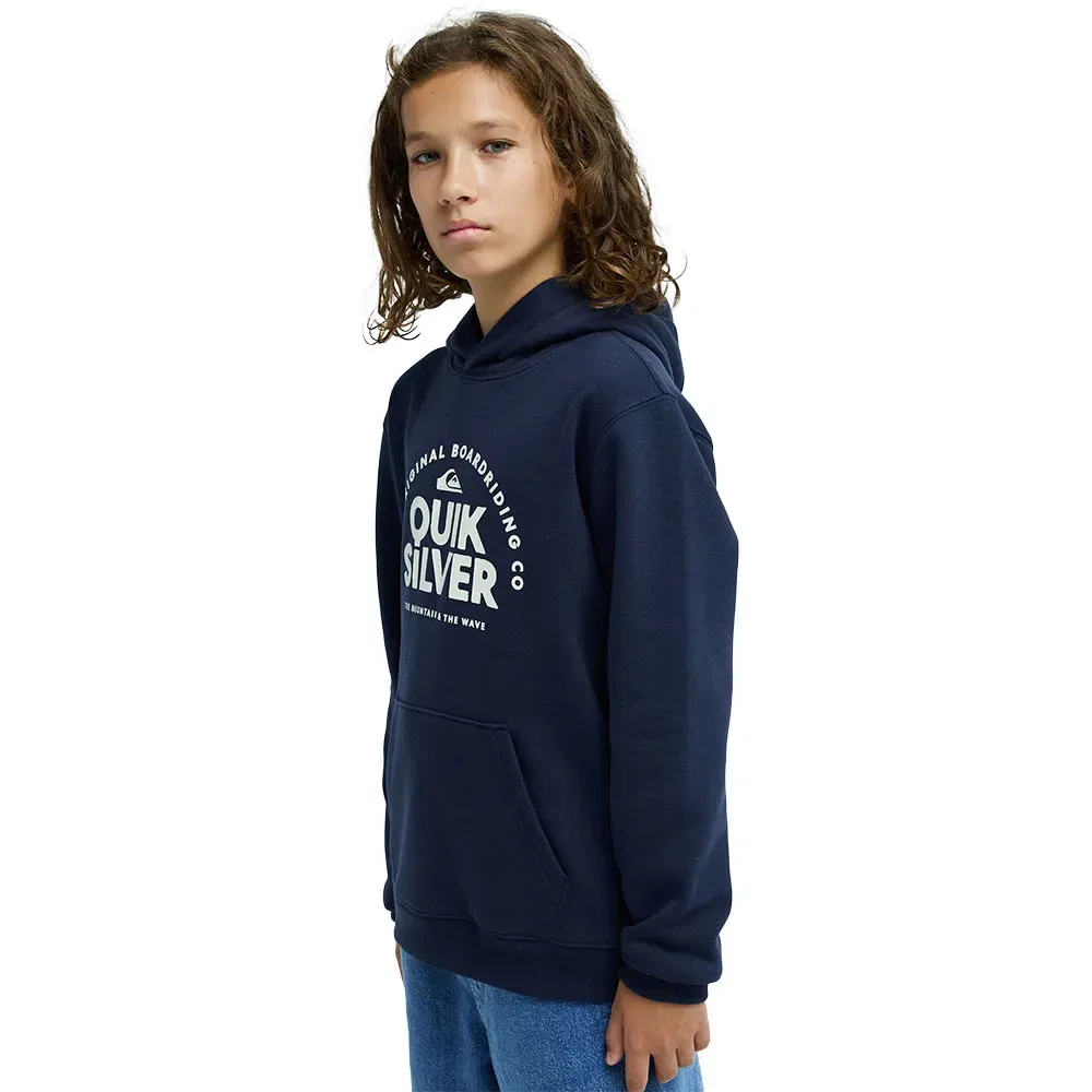 Худи Fundamental Ride Quiksilver, синий — фото 3