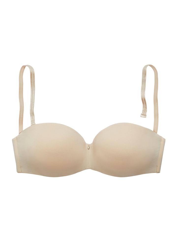 

Бюстгальтер с подушечками и бретельками в цвете пудра LASCANA