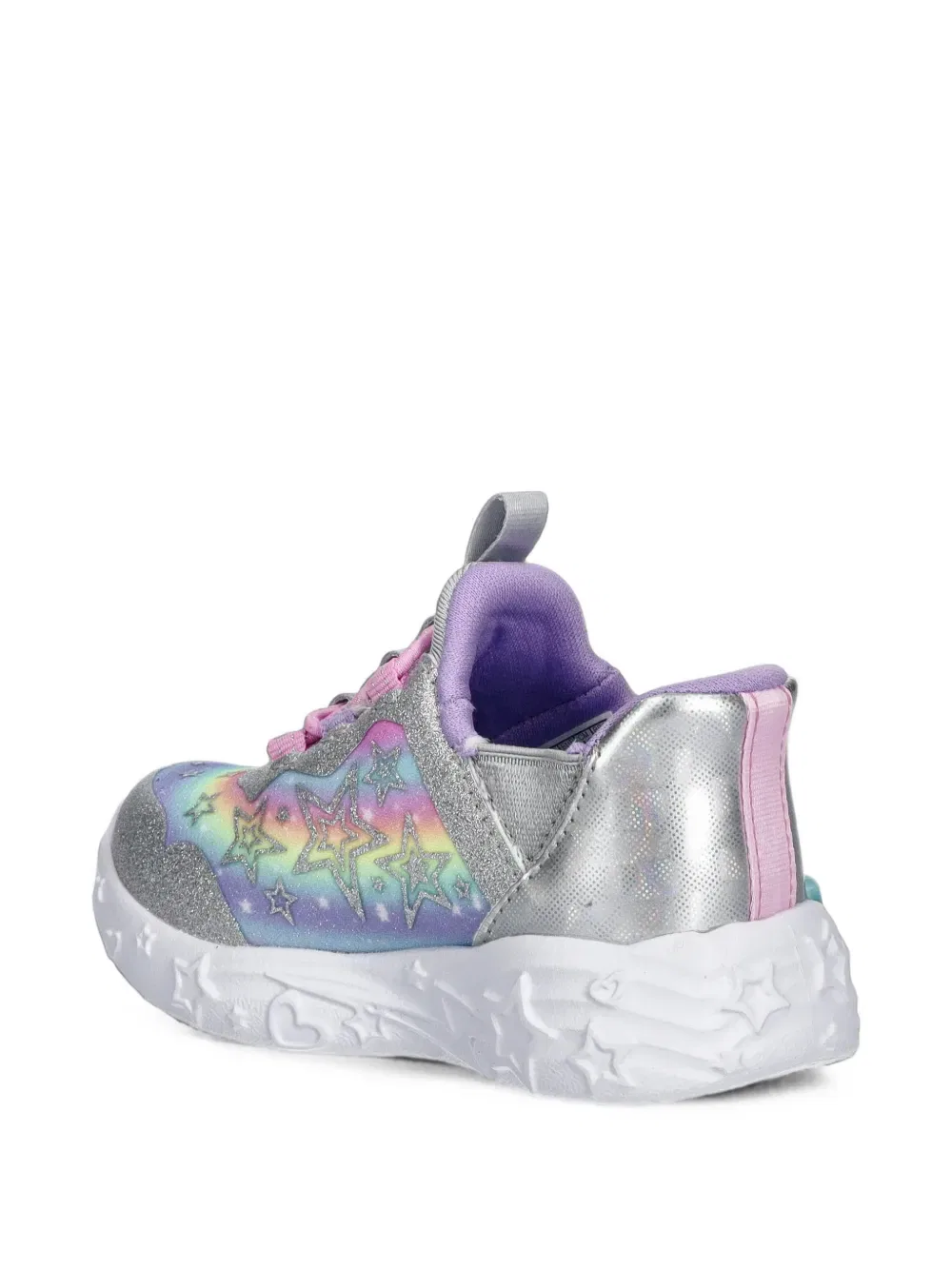 Кроссовки для девочки Unicorn Charmer-lil Starlite Skechers, серый/фиолетовый — фото 3