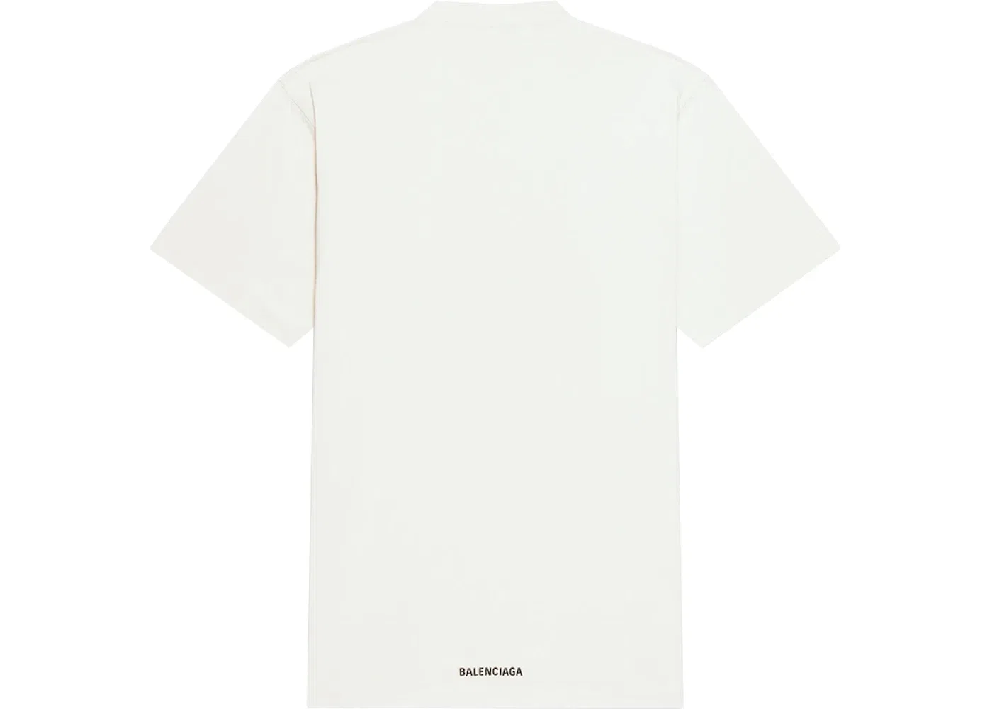 Мужская футболка свободного кроя Balenciaga, White — фото 2