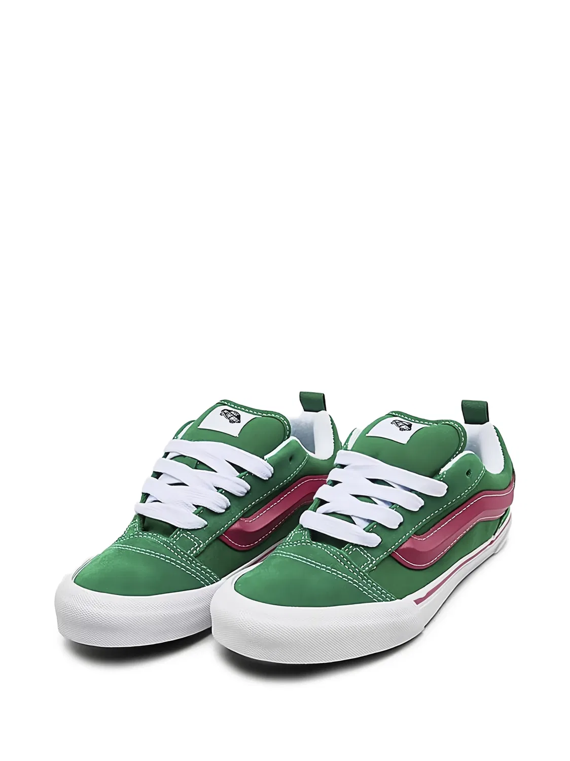 Кроссовки Knu-Skool Vans Kids, зеленый