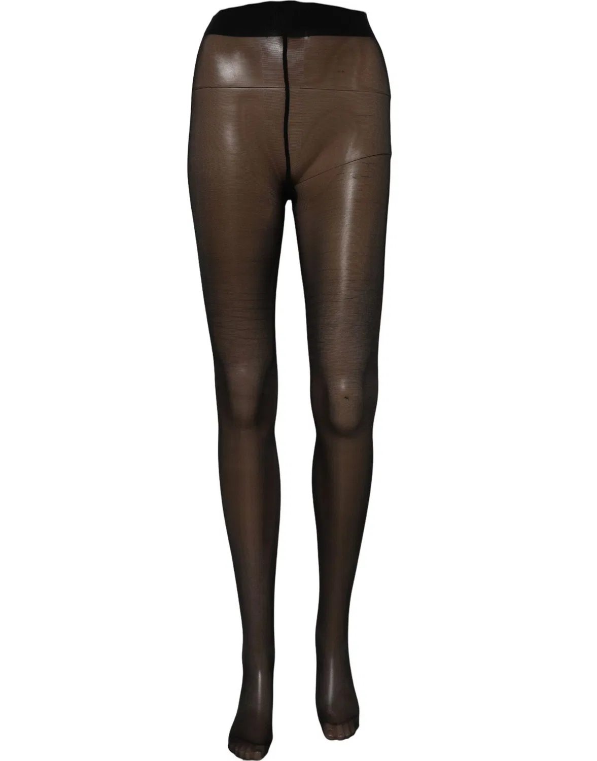 Женские чулки-колготки с логотипом Pantyhose Stockings Dolce & Gabbana, Black — фото 3