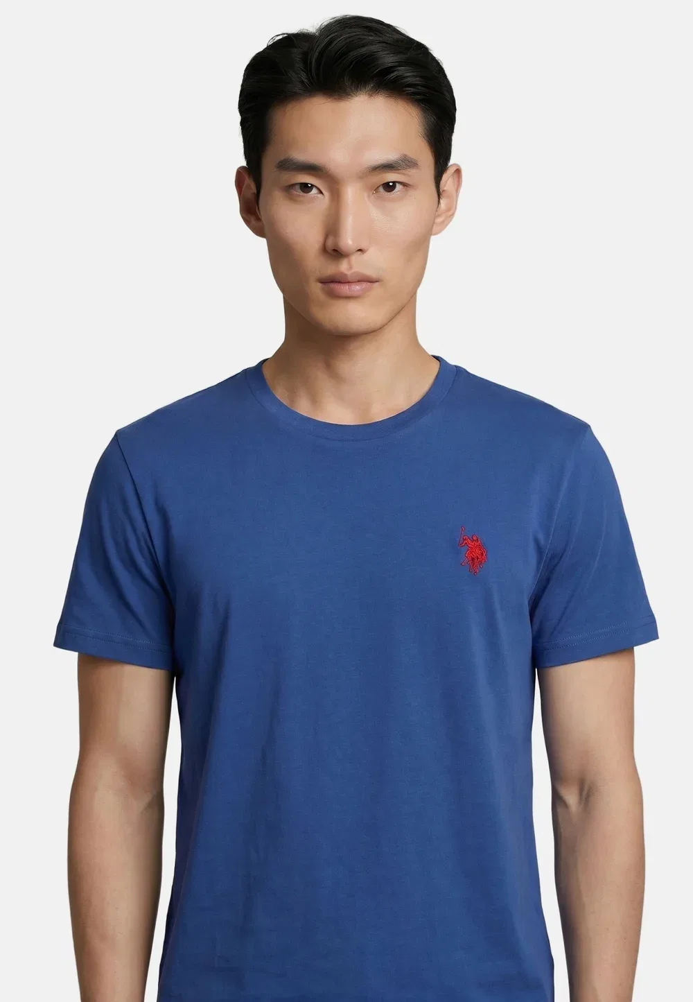 Футболка - базовая футболка U.S. Polo Assn., Blue And Orange — фото 4
