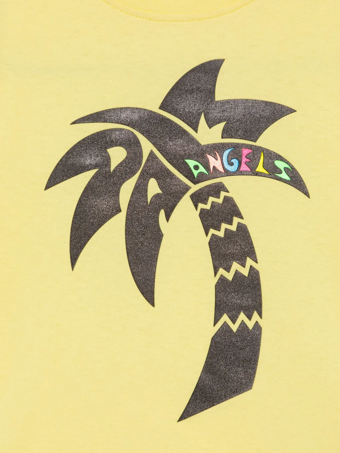Футболка с принтом Surf Palm Palm Angels, желтый — фото 3