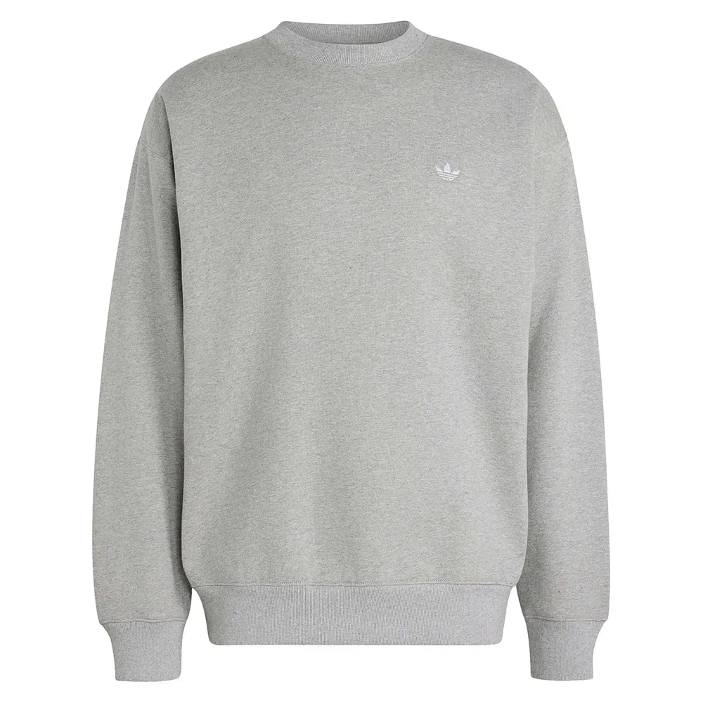 Свитшот свободного кроя Trefoil Essentials Loose Crew Adidas Originals, серый — фото 3