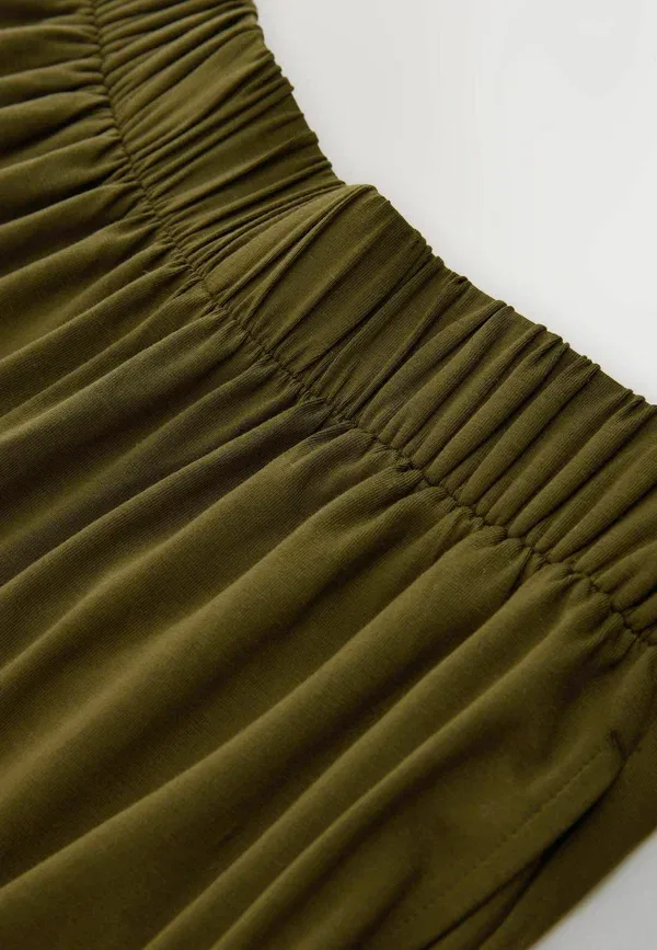 Брюки из лиоцелла с эластаном Tracksuit bottoms Next khaki green, зеленый/хаки — фото 2