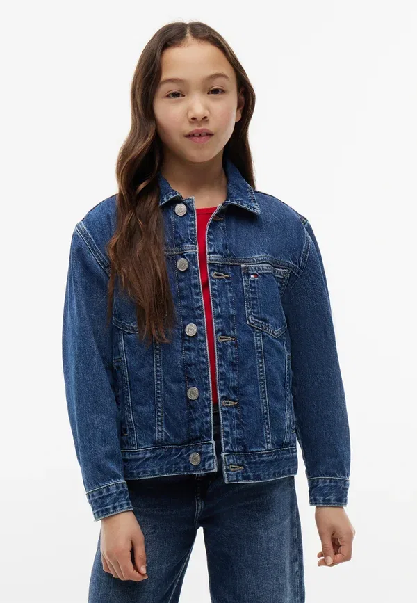 Джинсовая куртка с вышивкой Tommy Hilfiger — фото 4