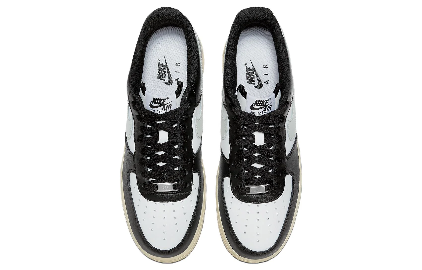 Кроссовки Nike Air Force 1 '07 Low, белый/черный/серый — фото 4