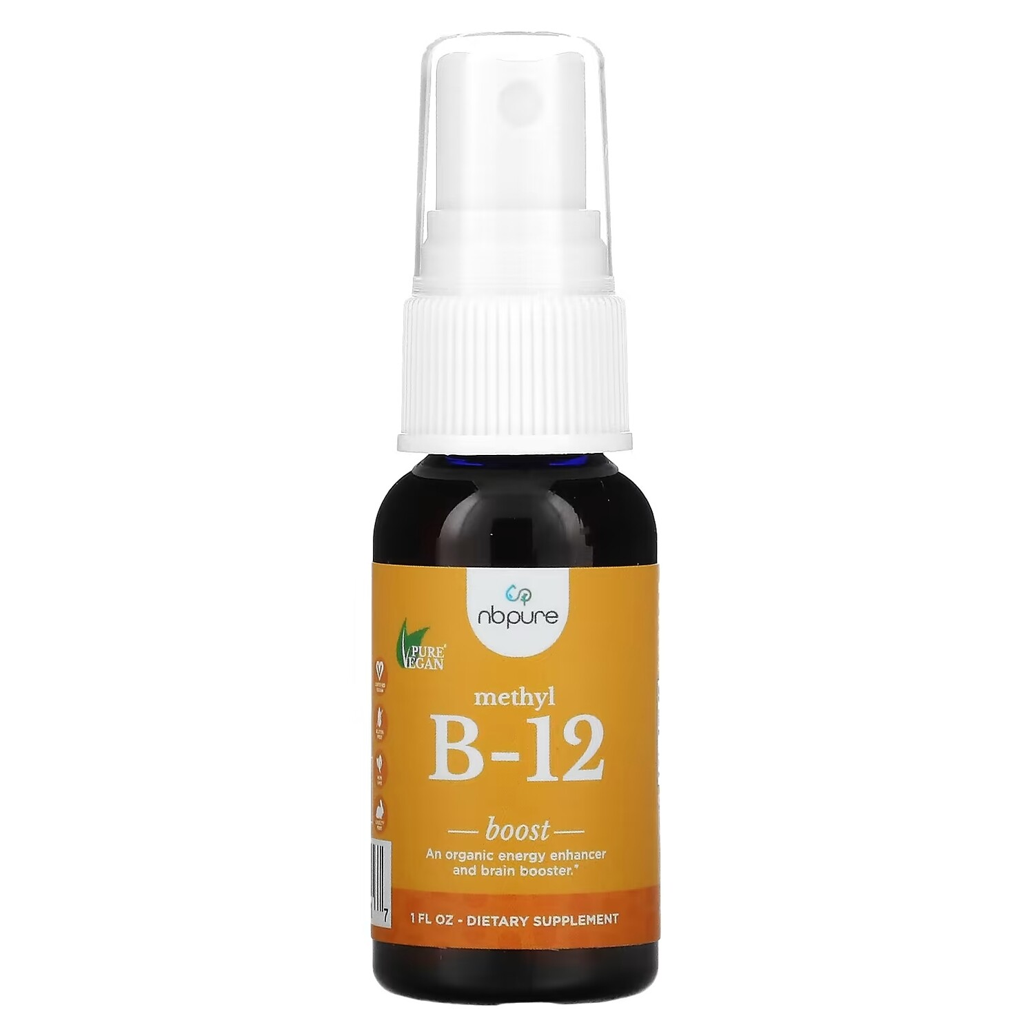 

NB Pure метил B12 спрей укрепление, 30 мл