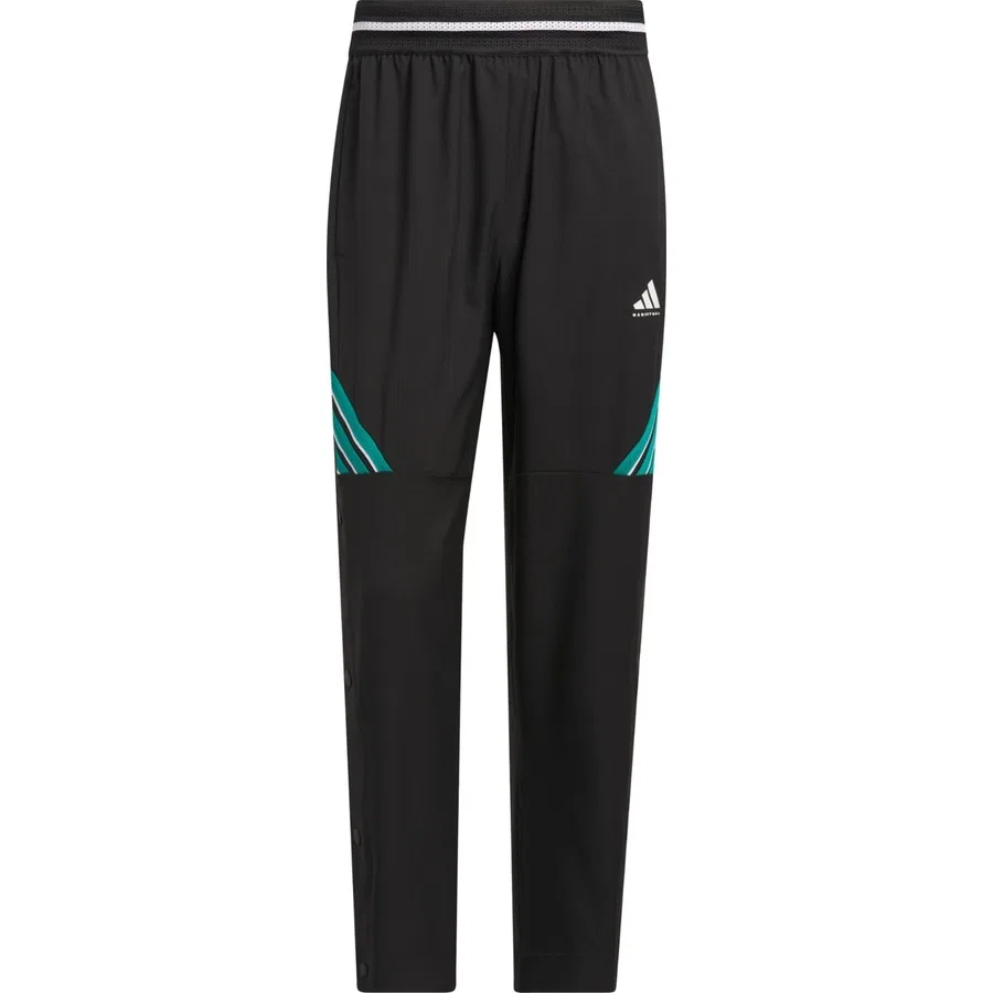 Спортивные брюки с зауженным кроем, модель Crazy Lite Pants, adidas, Черный — фото 3