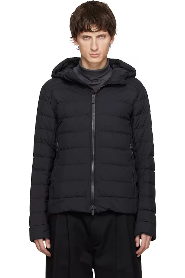 Черная пуховая куртка Crofton Enduraluxe Canada Goose