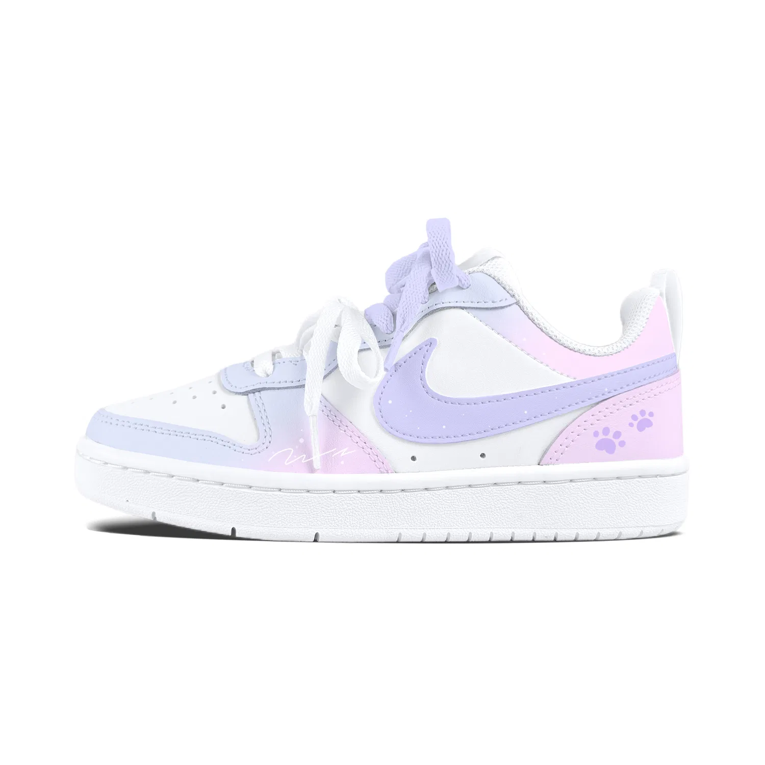 Детские кеды для скейтбординга Court Borough, белые, Nike