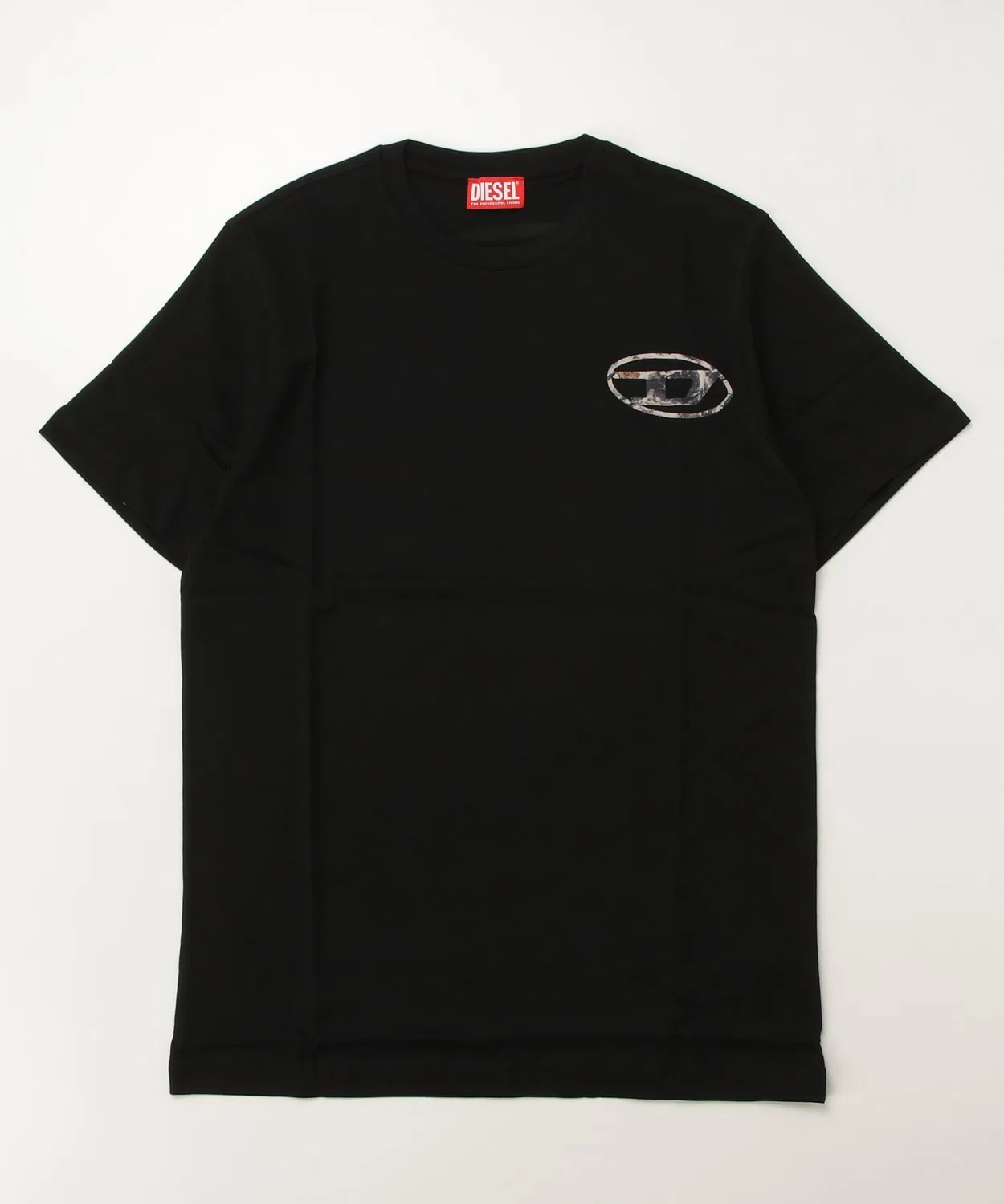 Детская футболка с брендовым логотипом DIESEL KIDS, Черный