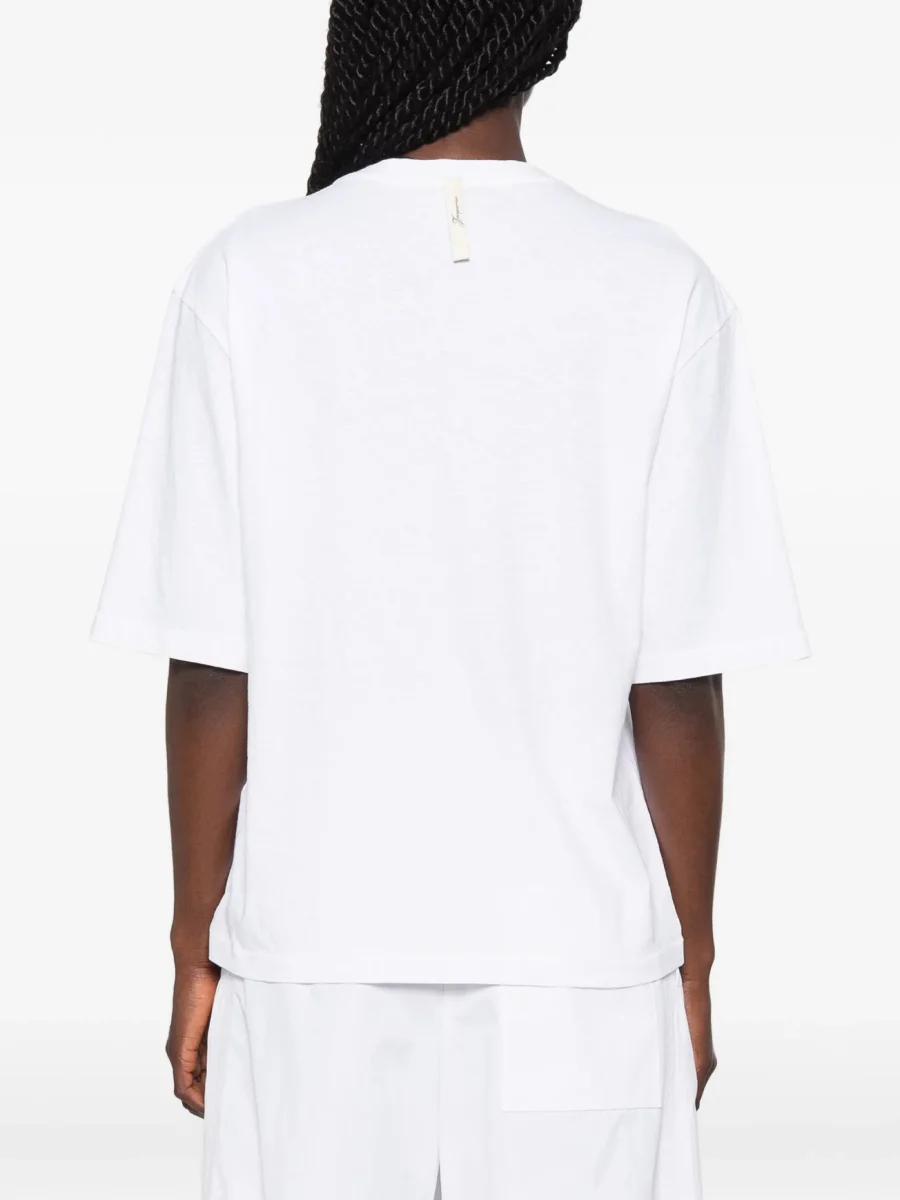 Футболка Jacquemus The Jacquemus, белый — фото 3