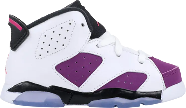 

Кроссовки Air Jordan 6 Retro TD Vivid Pink, белый