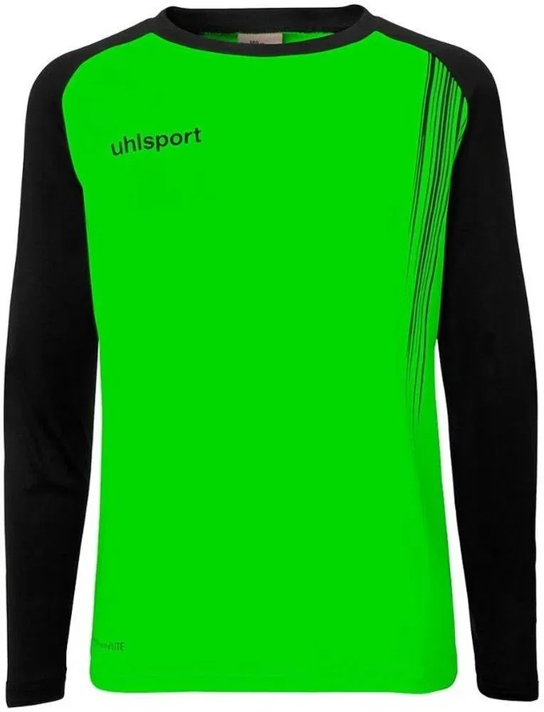 Футболка спортивная с принтом комплект вратарский Impulse Torwart Set Junior Uhlsport, зеленый
