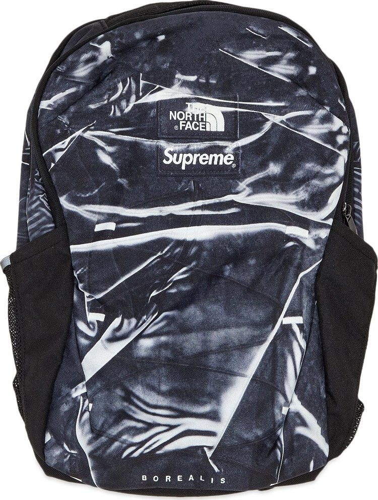 

Рюкзак Supreme x The North Face Printed Borealis Backpack Black, черный