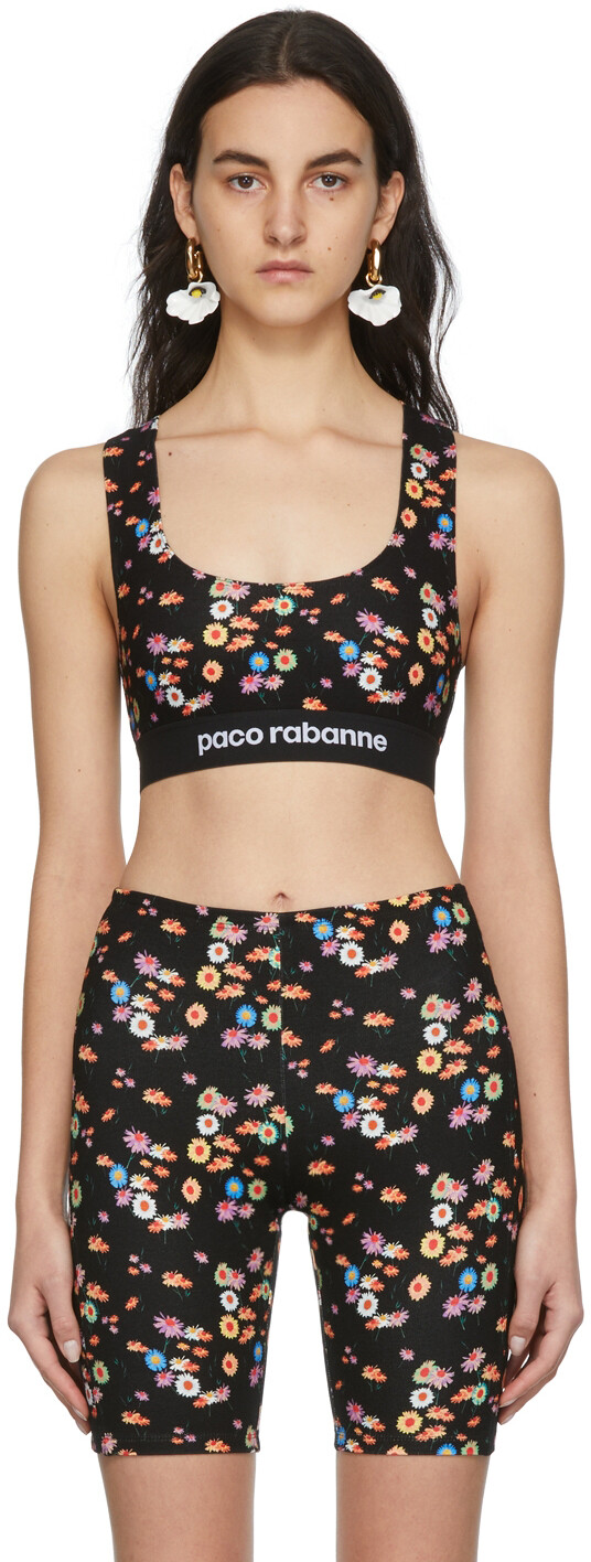 

SSENSE Exclusive Black Capsule Active Sport Bra Paco Rabanne