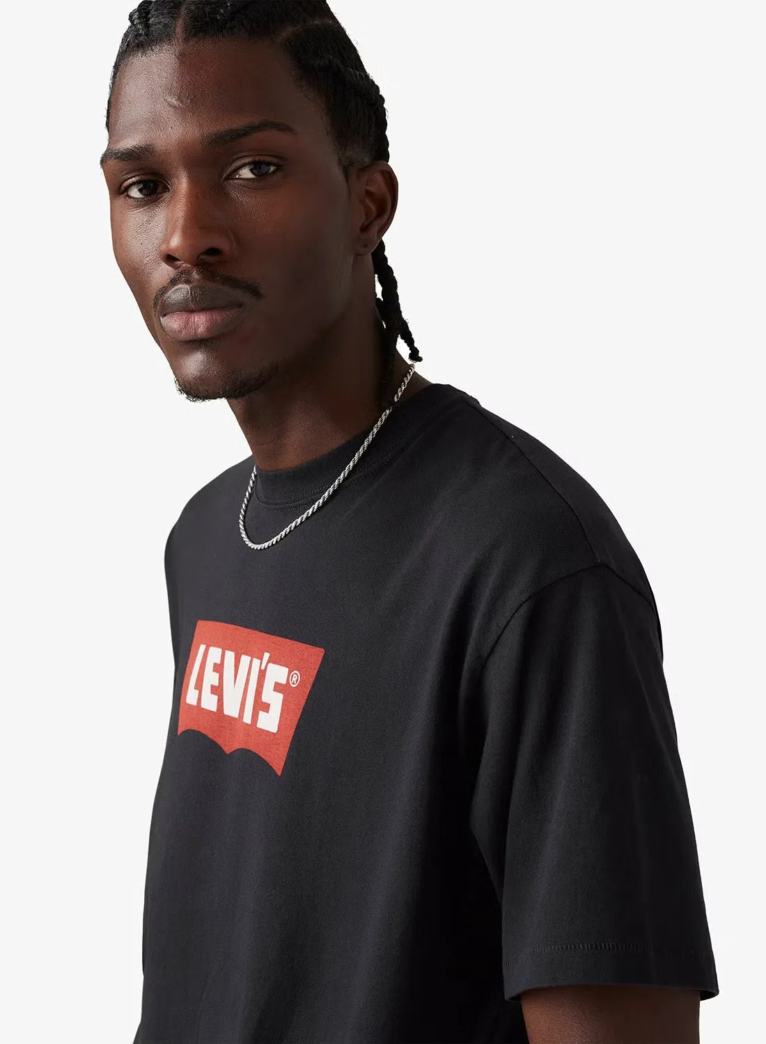 Футболка с принтом винтажная Levi'S, черный — фото 3