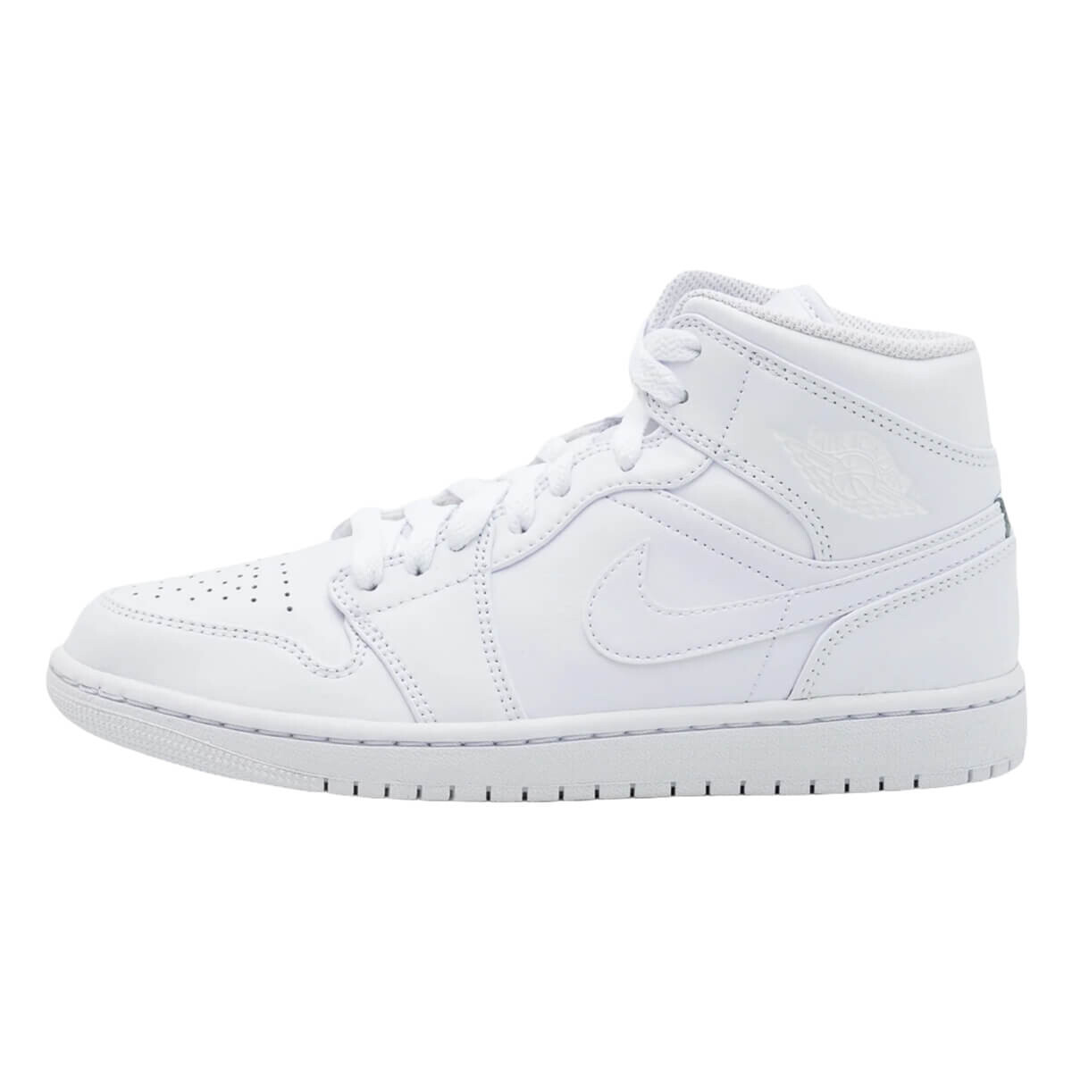 

Мужские кроссовки Nike Air Jordan 1 Mid, белый дубль