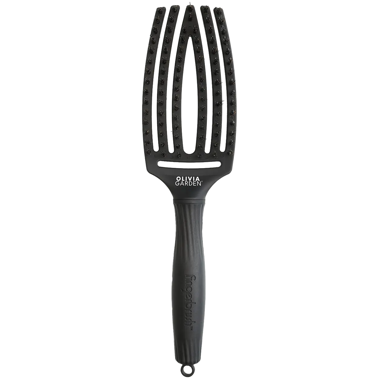 

Olivia Garden Eco Hair Detangler Щетка для распутывания Full Black, 1 шт.