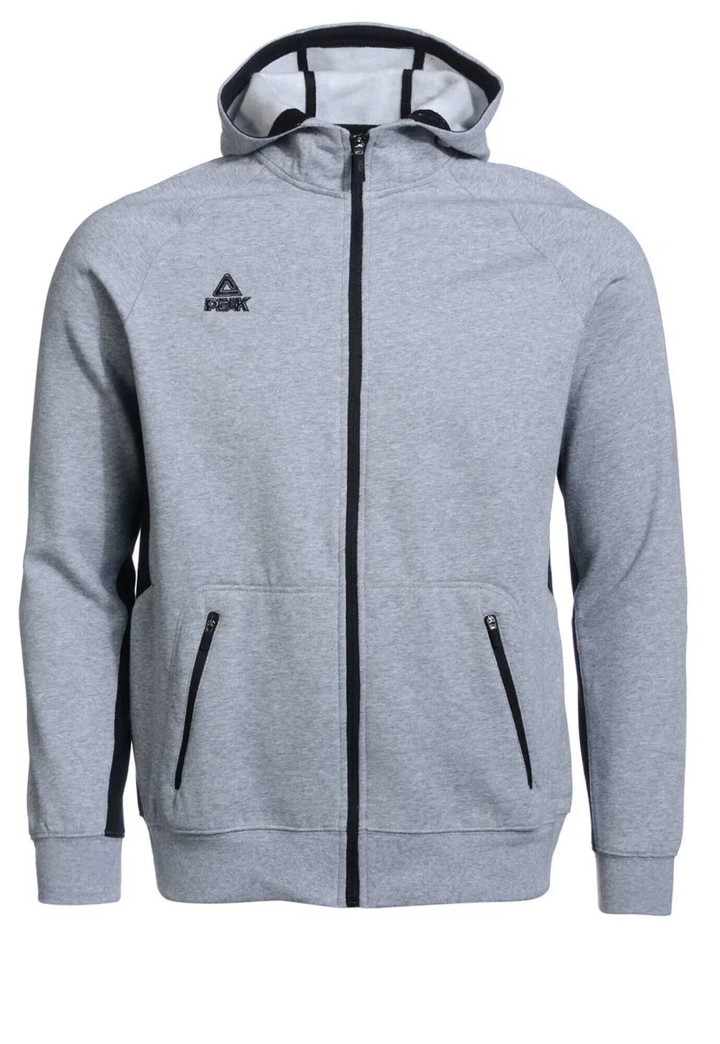 Детское худи с длинным рукавом PEAK Zip Hoodie classic, Peak, Grau — фото 2