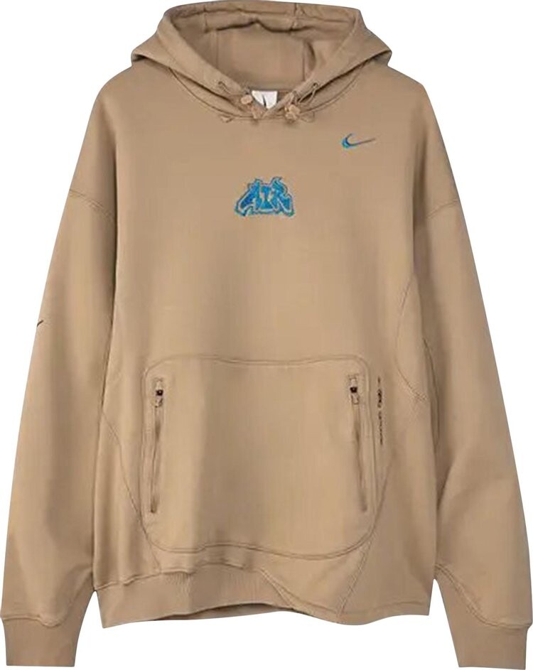 

Худи Nike x Off-White Fleece Hoodie 'Khaki', загар, Коричневый, Худи Nike x Off-White Fleece Hoodie 'Khaki', загар