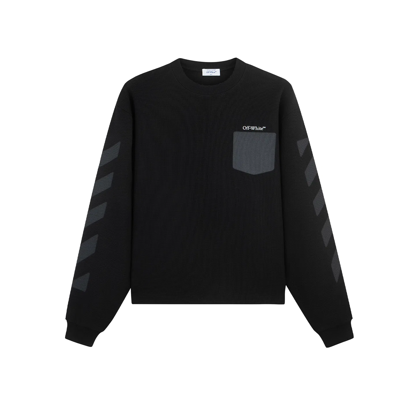 Детский свитшот с круглым вырезом OFF-WHITE, Coffee — фото 3