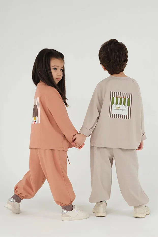 Детская футболка с принтом Mioma Kids, Blue