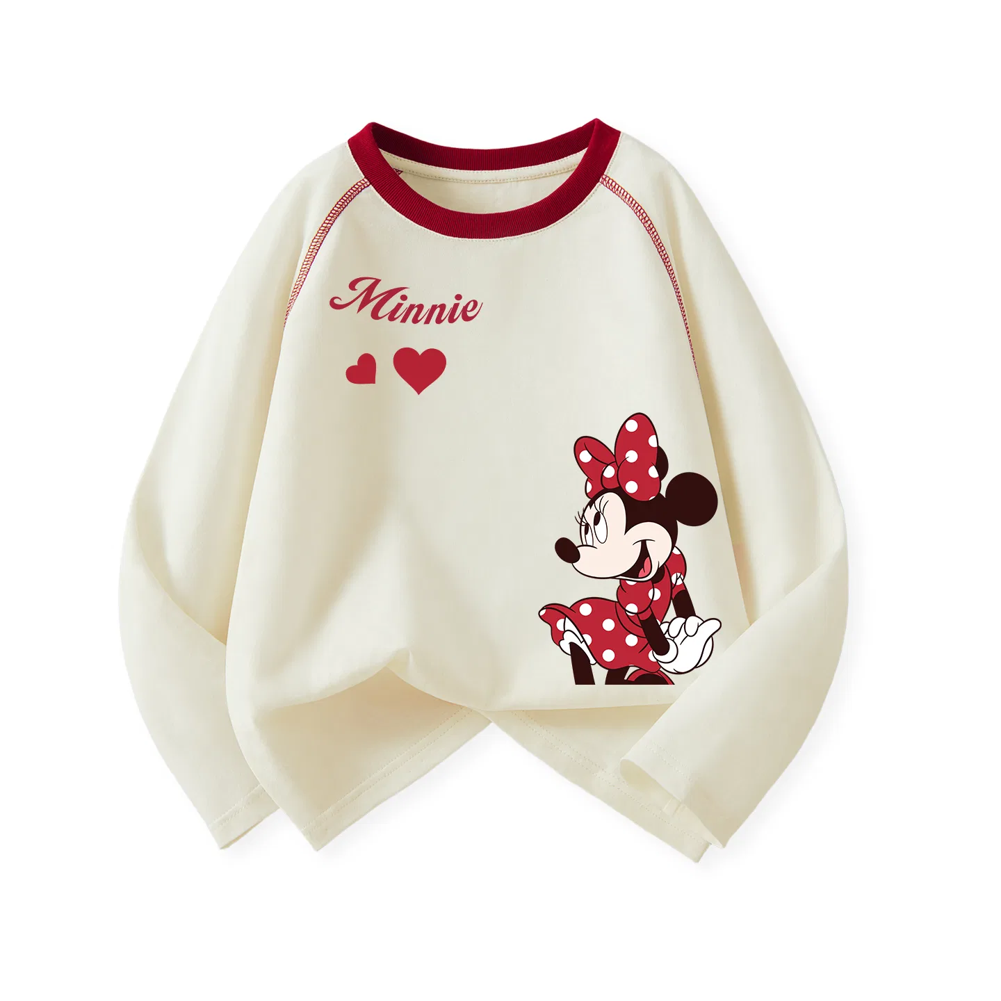Детская футболка с длинным рукавом Disney, Цвет Dilemma Heart Mulberry Purple — фото 3