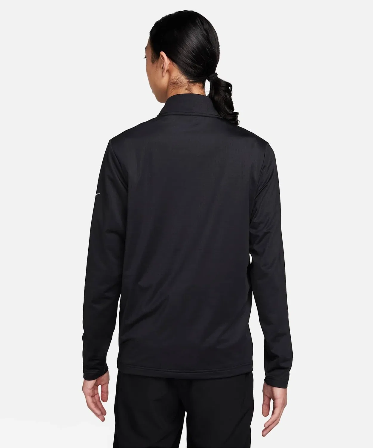 Мужской топ для гольфа Dri-FIT с длинным рукавомNIKE, Black — фото 2
