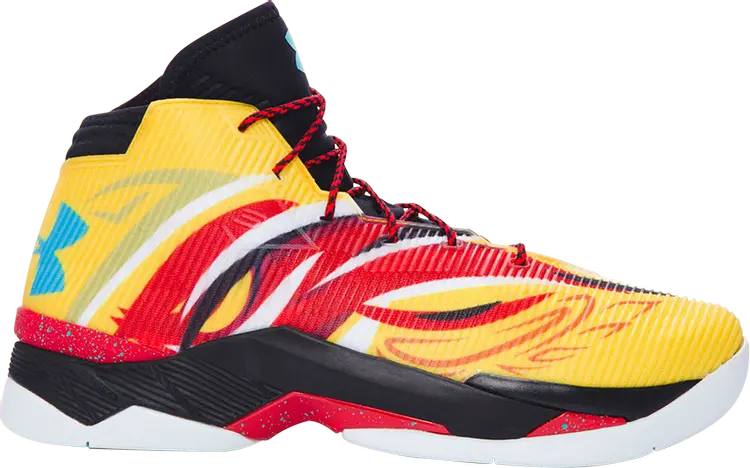 

Кроссовки Under Armour Curry 2.5 Monkey King, желтый