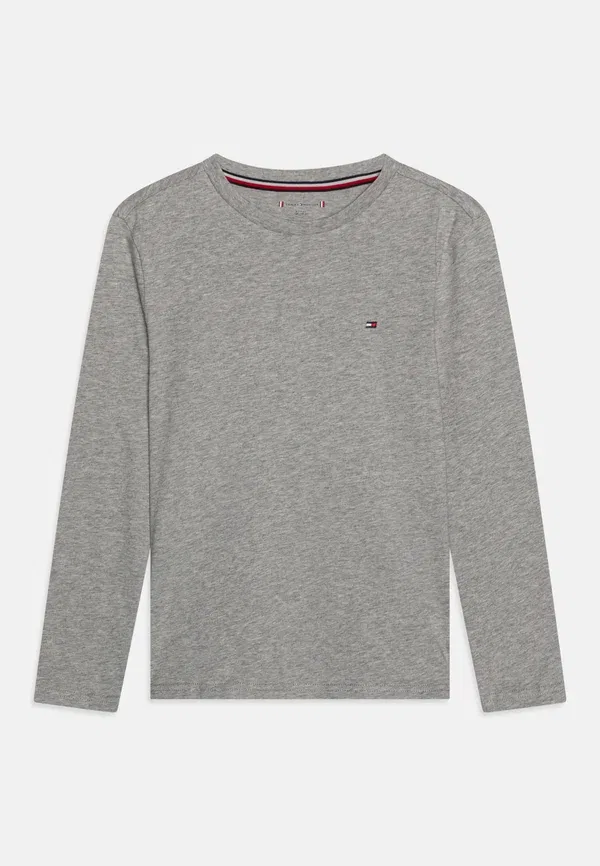 Футболка хлопковая Tommy Hilfiger, белый/светло-серый — фото 3