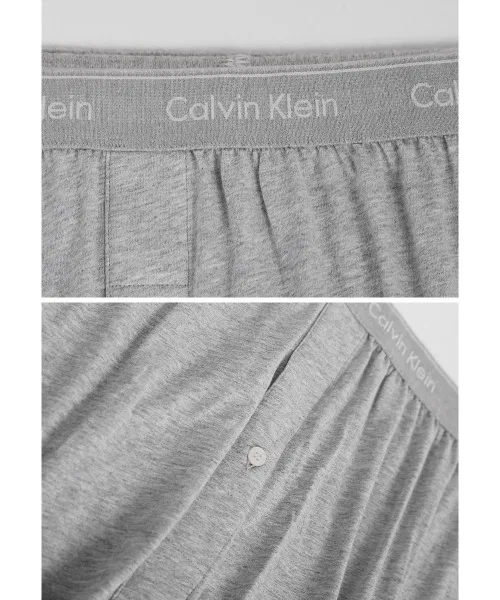 Мужские трусы-боксеры с логотипом, комплект из 3 штук Calvin Klein, White — фото 3