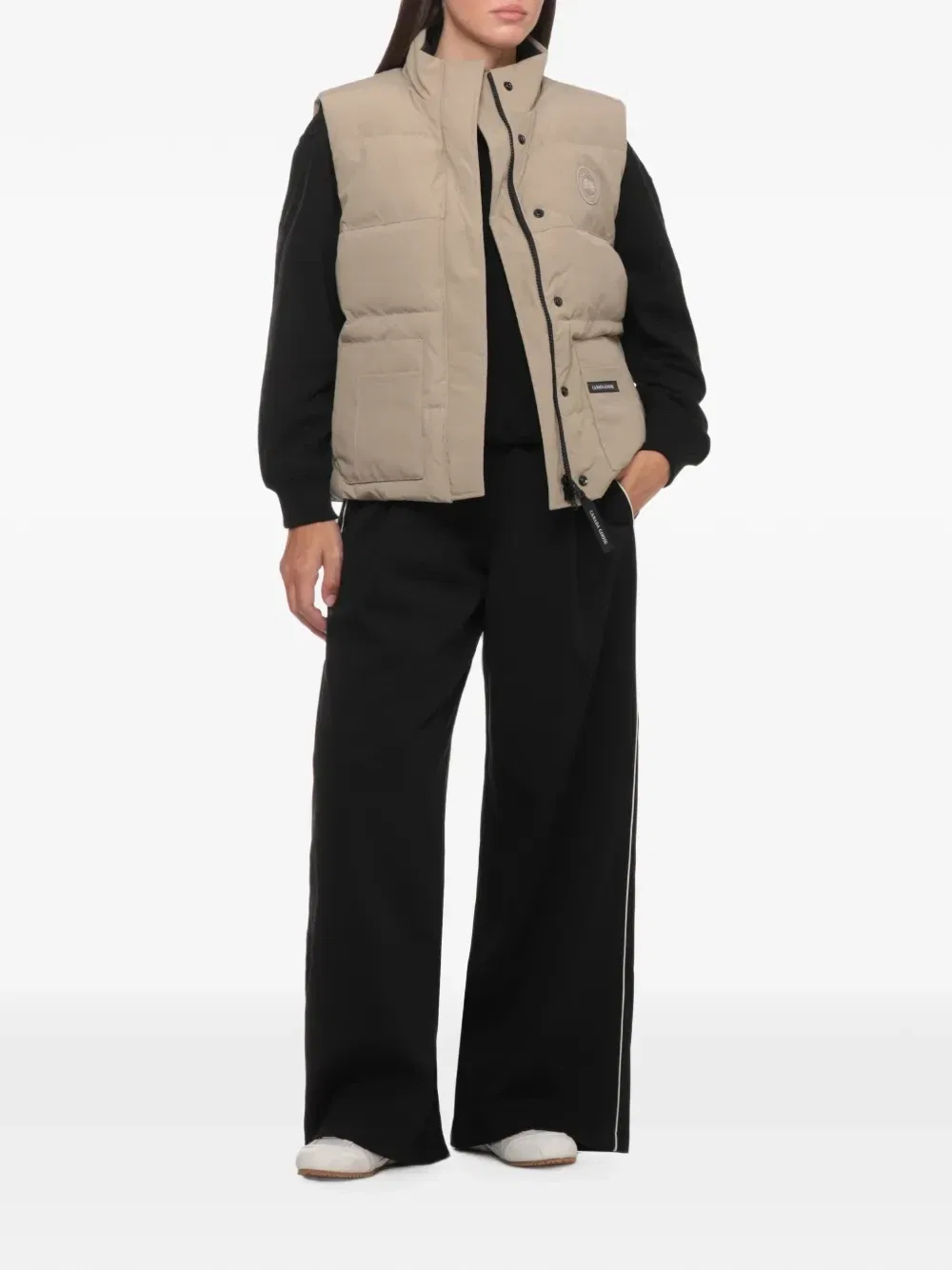 Утепленный жилет Legacy Freestyle Canada Goose, бежевый — фото 2