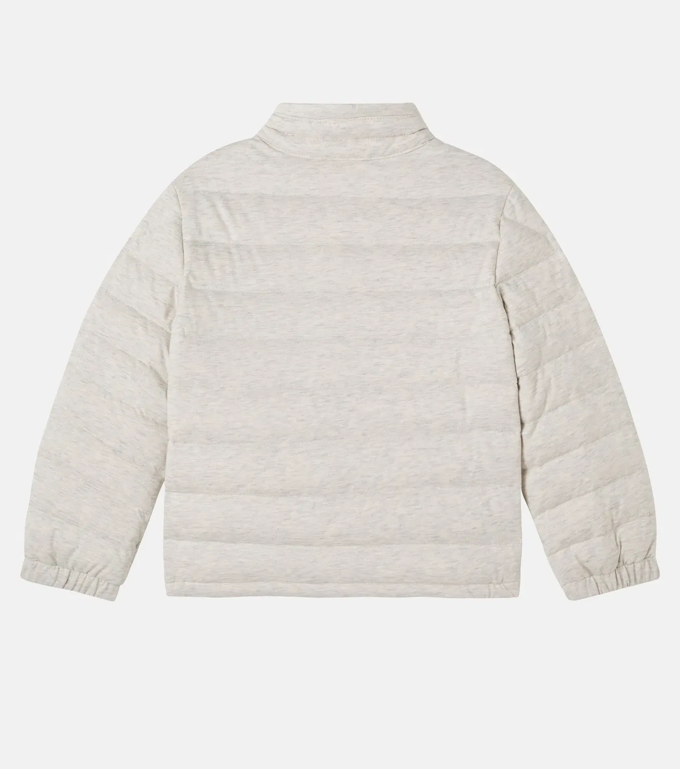 Пуховик хлопковый Moncler Enfant, белый — фото 2
