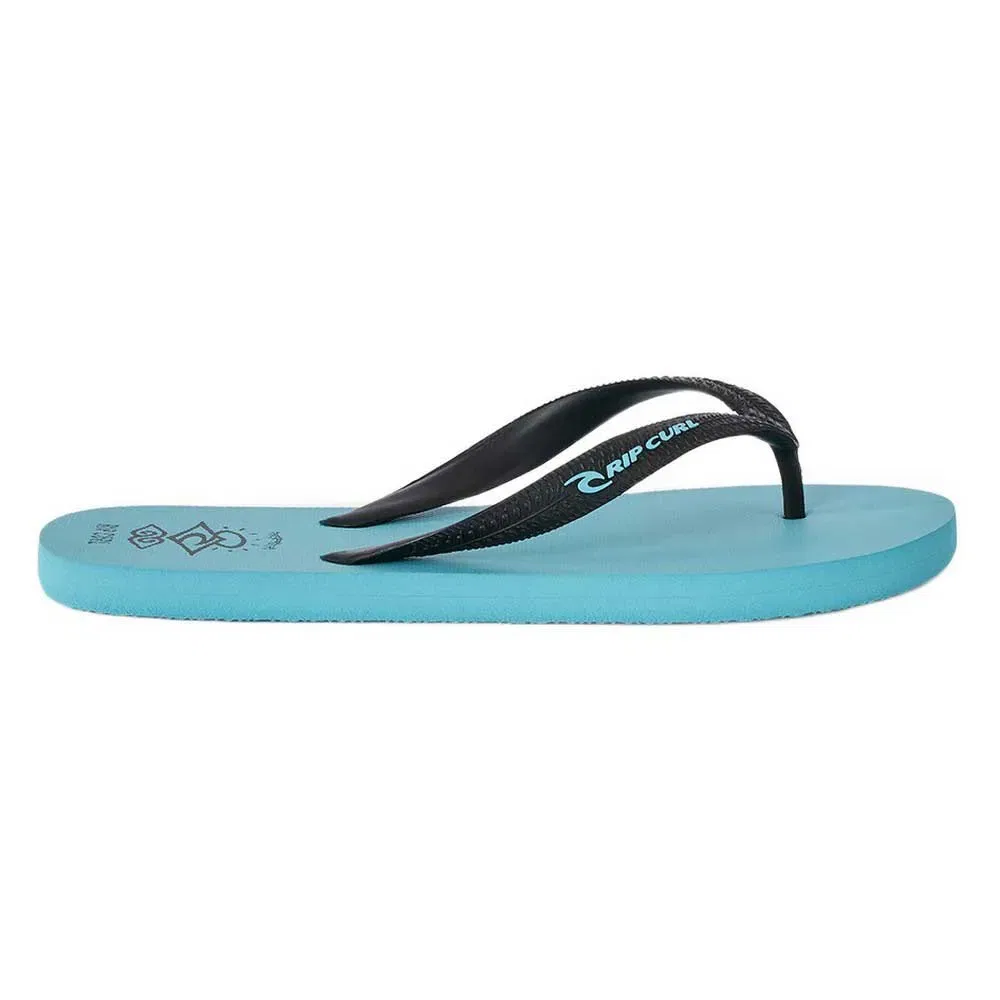 Детские шлепанцы с принтом Icons Bloom Rip curl, Blue