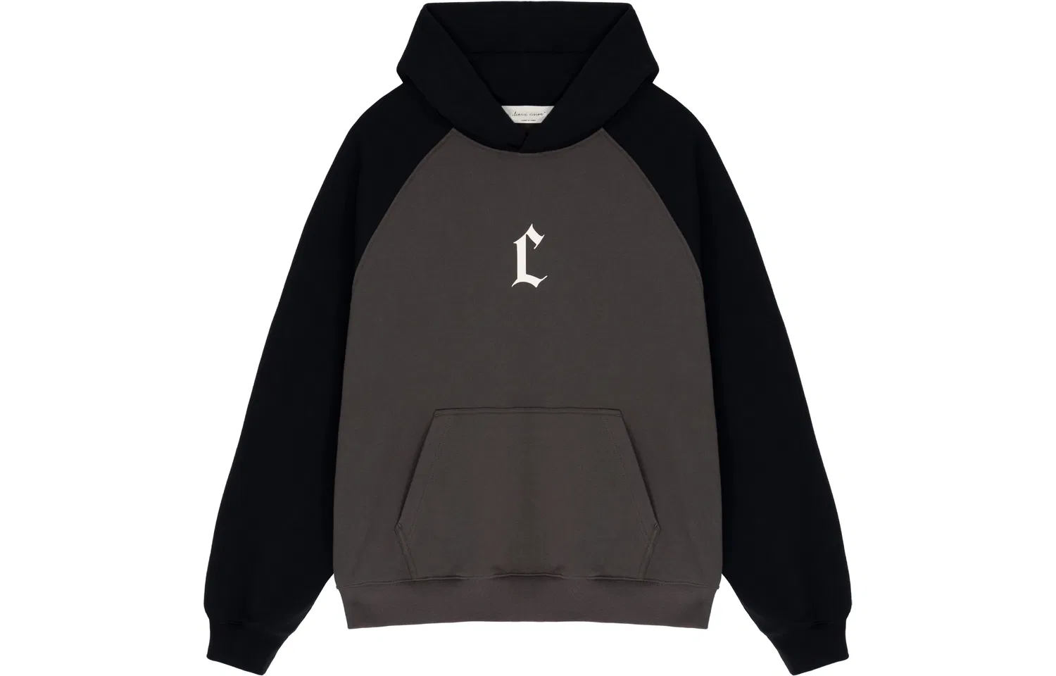 Детский свитшот в стиле хип-хоп CLIMAX VISION, Dark Gray & Black