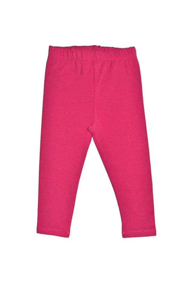 Детские леггинсы для девочек хлопковые Organickid, Pink
