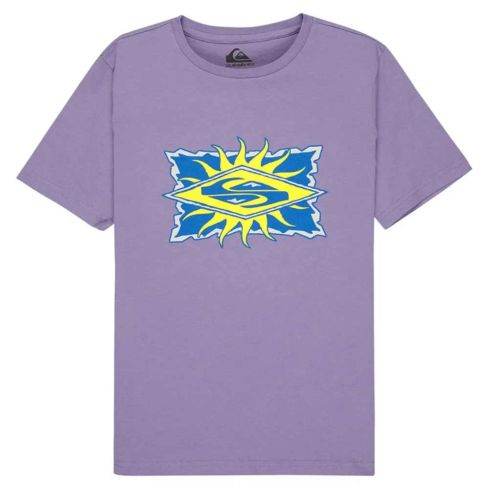 Футболка с коротким рукавом Starfish Stamp Quiksilver, фиолетовый