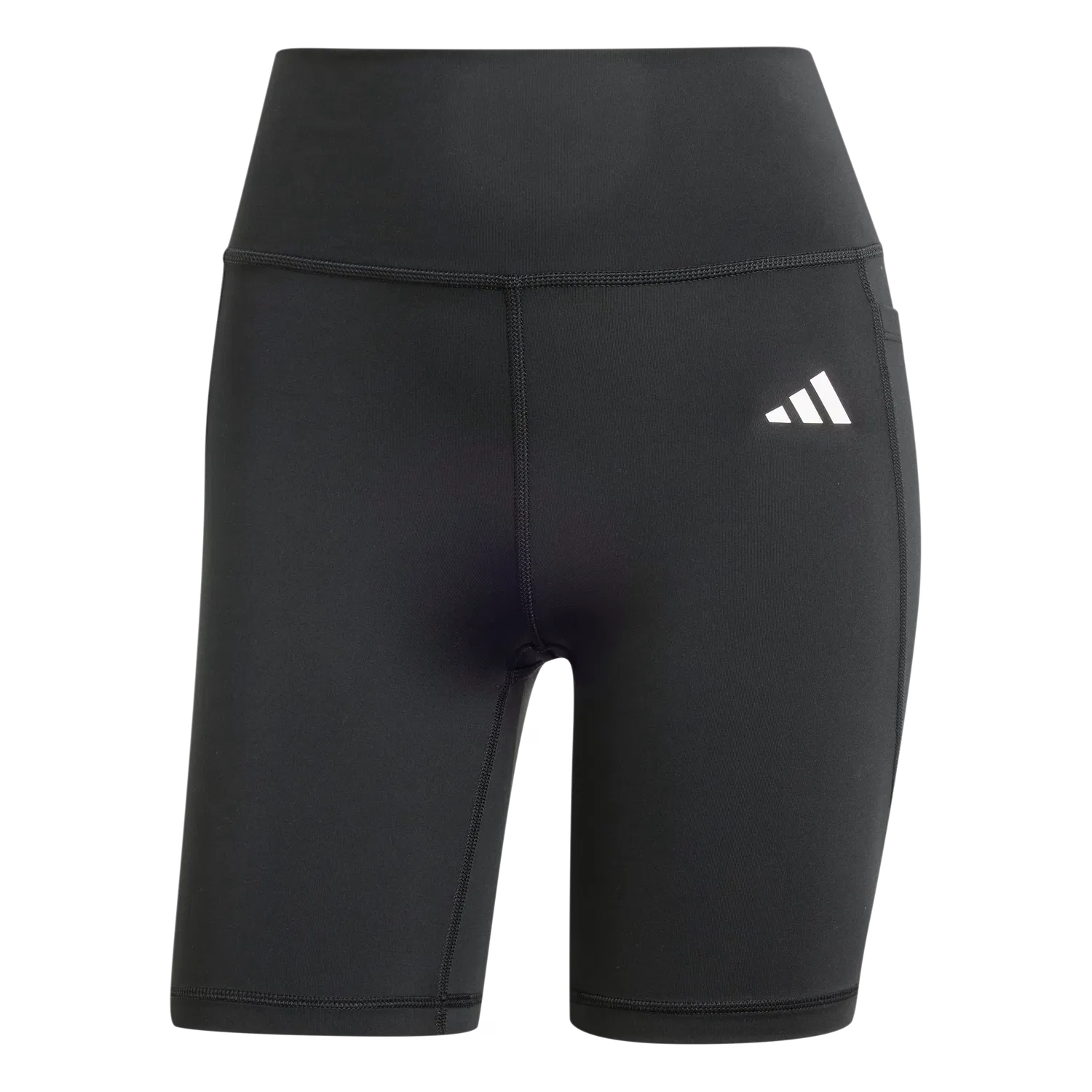 Женские спортивные шорты с регулируемой талией Adidas, черный
