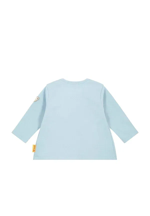 Блуза с пайетками и вышивкой Blouse Steiff, Cashmere Blue, синий — фото 2