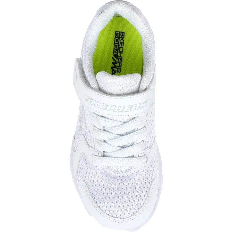 Детские кроссовки с длинным шнурком Go Run 400 Intrepid Skechers, Белый — фото 3