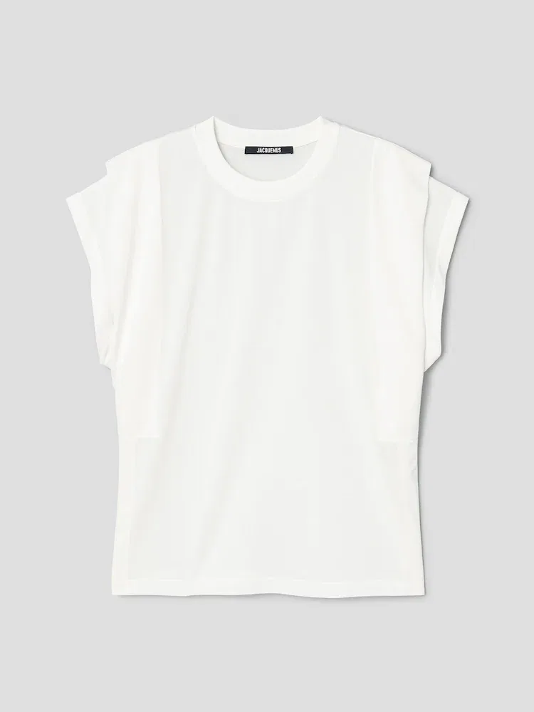 Женская майка Le Debardeur Ventadou JACQUEMUS, White