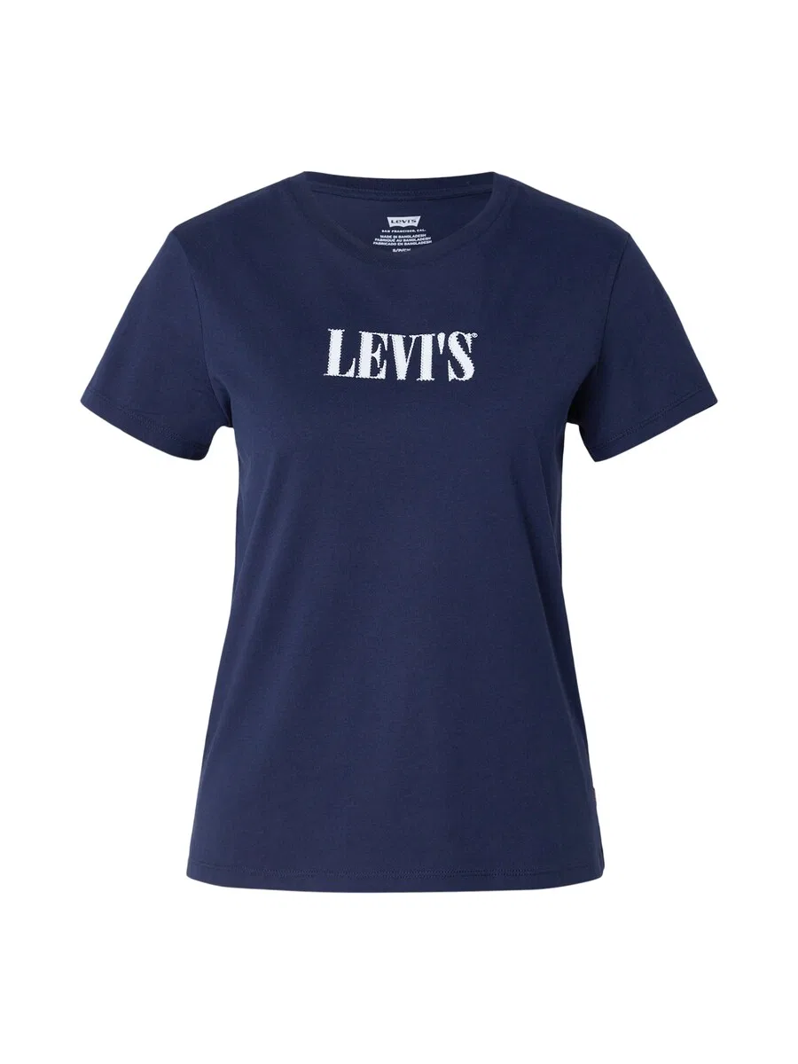 Футболка LEVI'S THE PERFECT темно-синего цвета