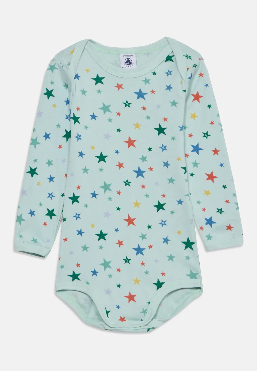 5 кубиков пресса - боди Petit Bateau, Multi-Coloured — фото 3